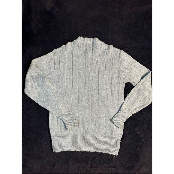 Vintage 1970s Sir Guy Cable Knit Geometric Pattern Cable Knit Sweater Sz Small/M - Picture 2 of 11